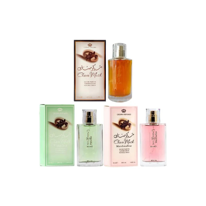 Choco Musk Perfume Trio — product image