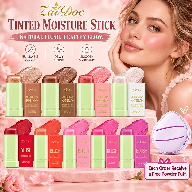 ZaiDoc Matte Cream Blush Stick — product image