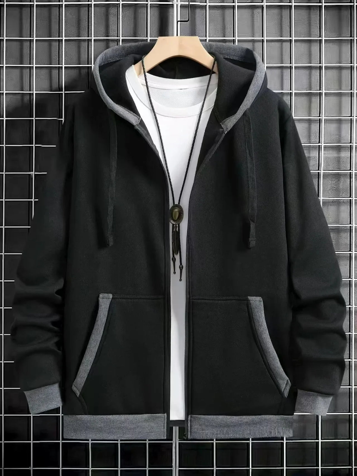 Men's Zip-Up Hoodie — view 6
