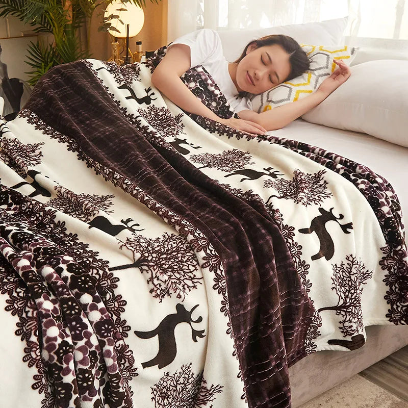 Lightweight Flannel Throw Blanket — view 6