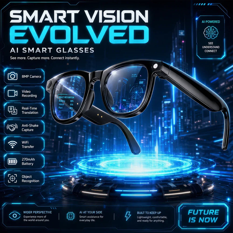 Camera-Enabled Smart Glasses — product image
