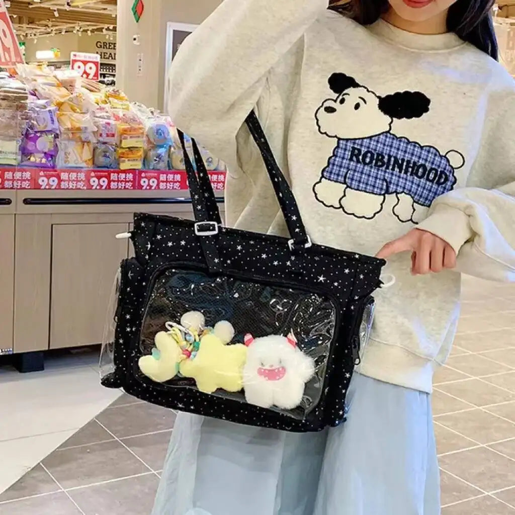 Y2K Clear Display Tote