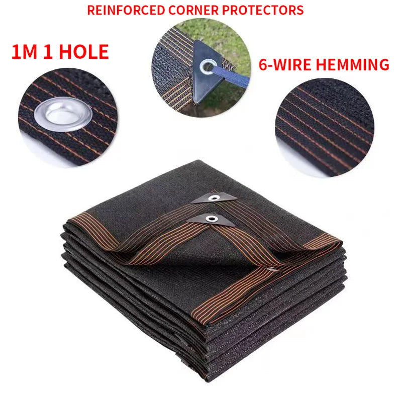 Beige sunshade cloth sunshade durable sun protection shade mesh suitable for terrace plant greenhouse chicken coop porch