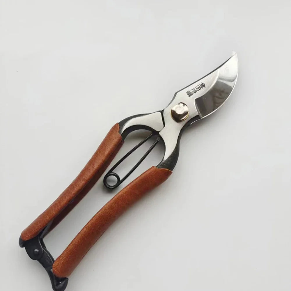 Handmade Forging Pruning Scissors Professional Portable Garden Tool For Trees Shrubs Plants Durable Handheld Shears