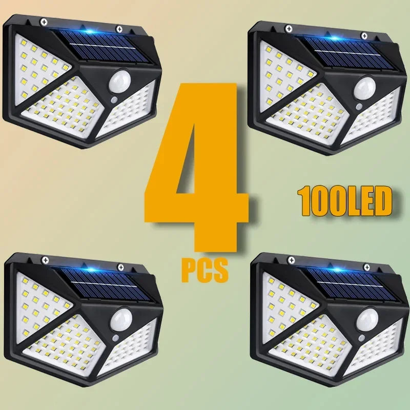 Solar Motion-Sensor Wall Light — product image