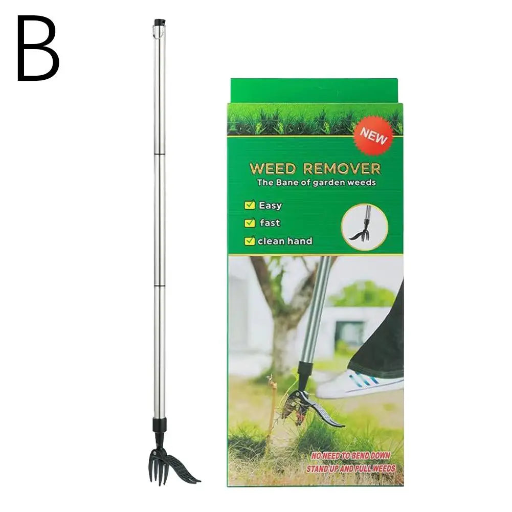 Weeding Head Replacement Manual Weed Remover Plastic Claw Weeder Root Remover Hand Tool For Outdoor Stand Up Weed Puller Tool