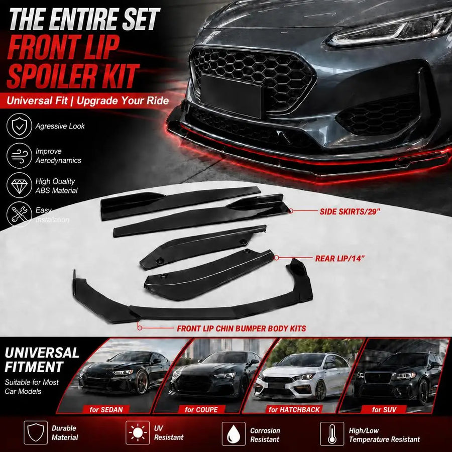 Front Bumper Lip Splitter Kit — product image