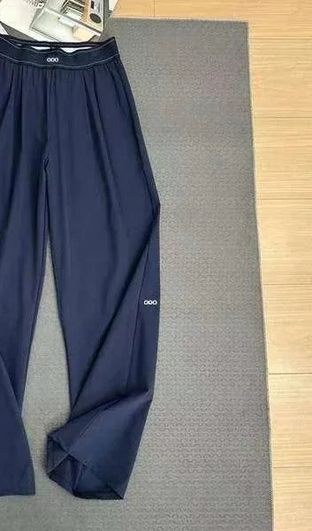 Relaxed High-Waisted Wide-Leg Pants