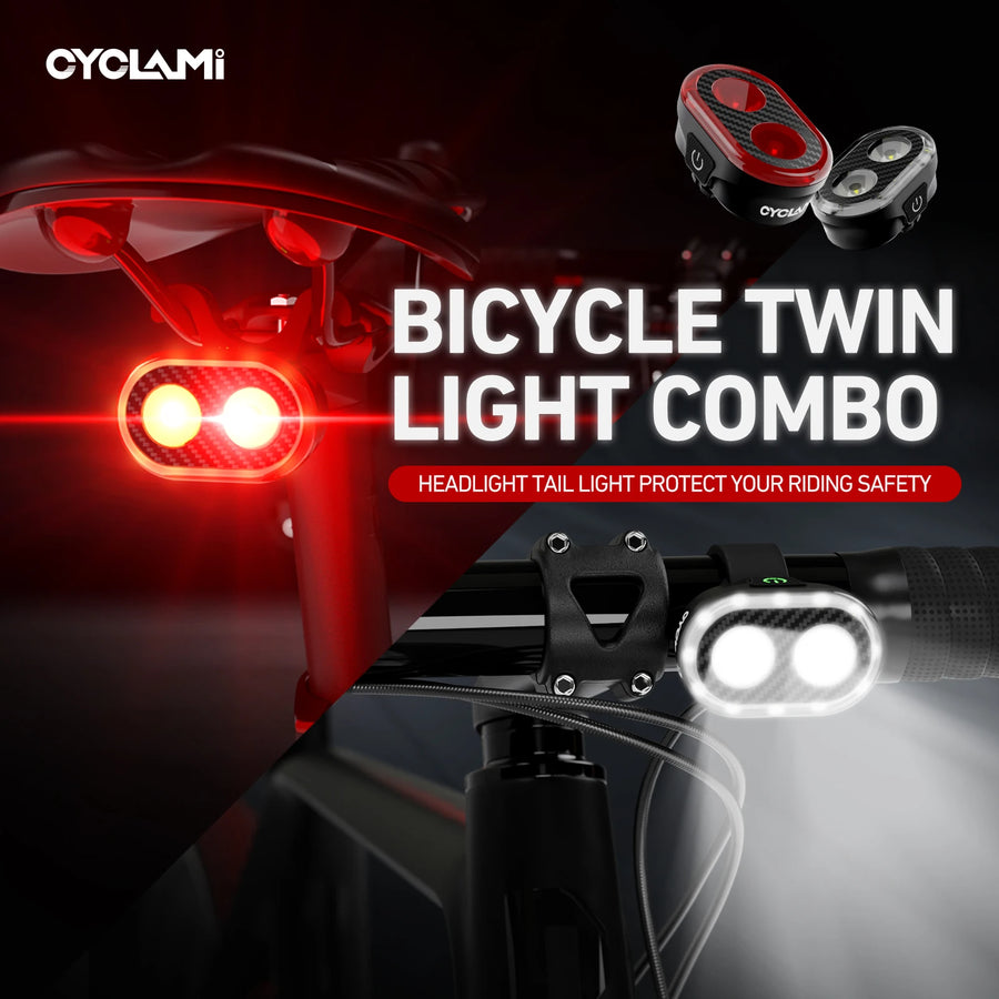 CYCLAMI CY300T Bicycle Light Set — product image