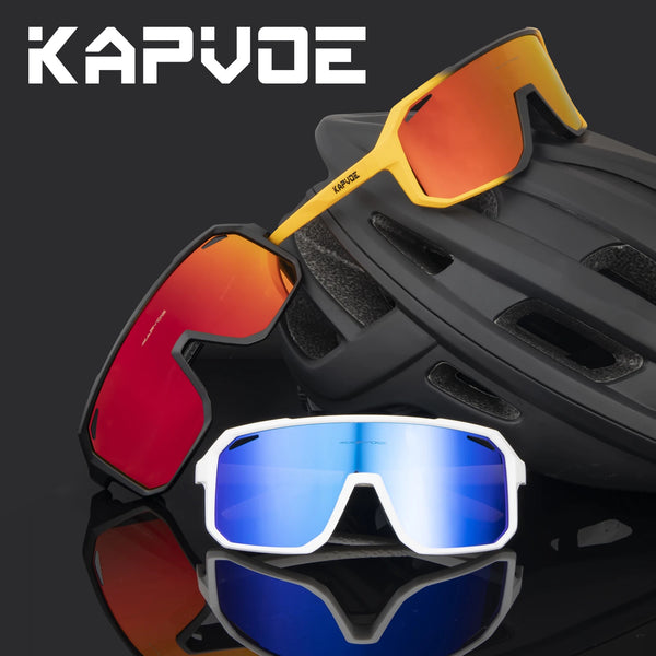 Kapvoe Large-Frame Sports Sunglasses — view 1