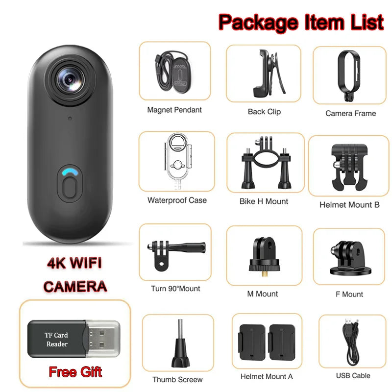Magnetic Sports Action Camera — view 6