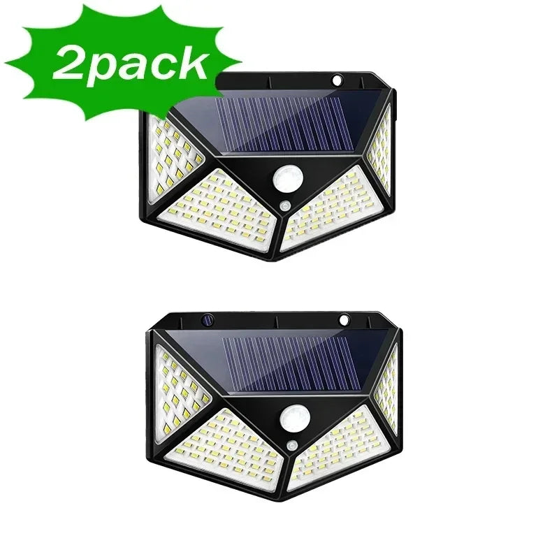 Solar Motion-Sensor Wall Light — view 7