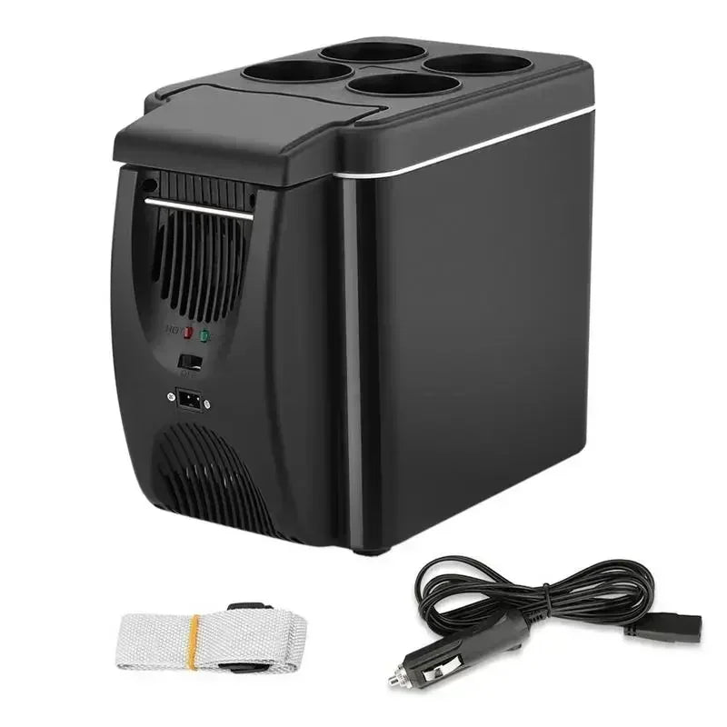 6L Portable Compact Mini Fridge 12V Car Refrigerator Freezer for Camping Traveling Electric Cool Box Summer Outdoor Fridge Amagi
