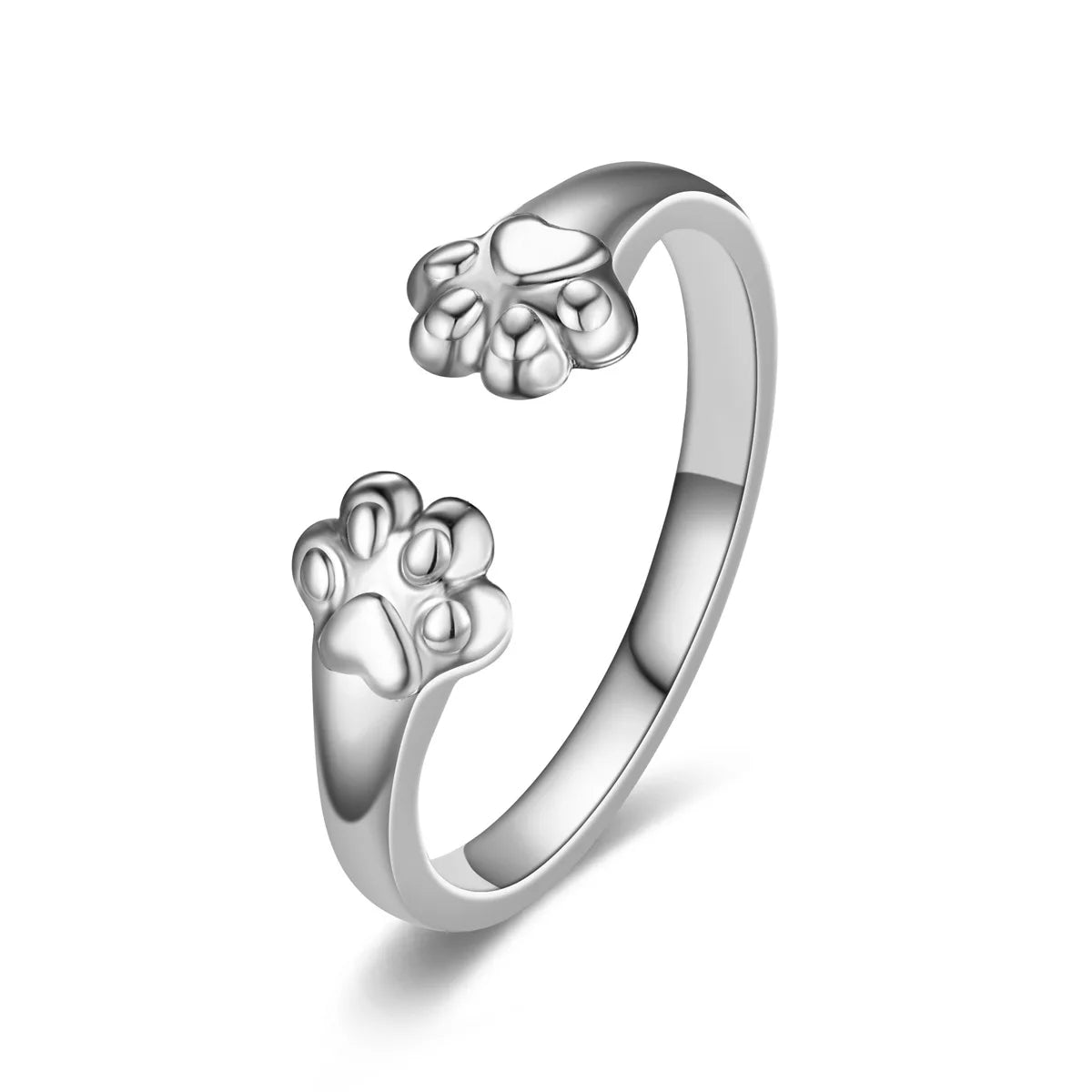 Adjustable Cat Paw Open Ring — view 8