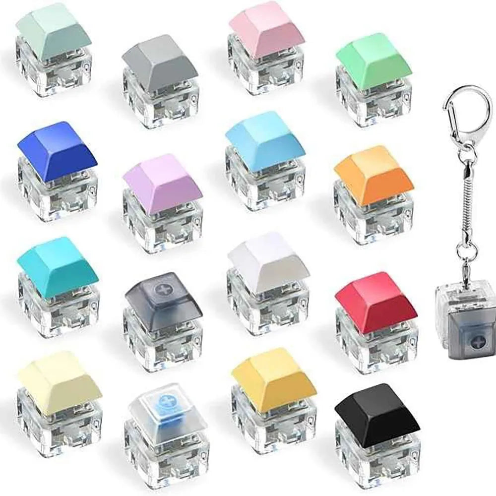 Keyboard Keycap Fidget Keychain — product image