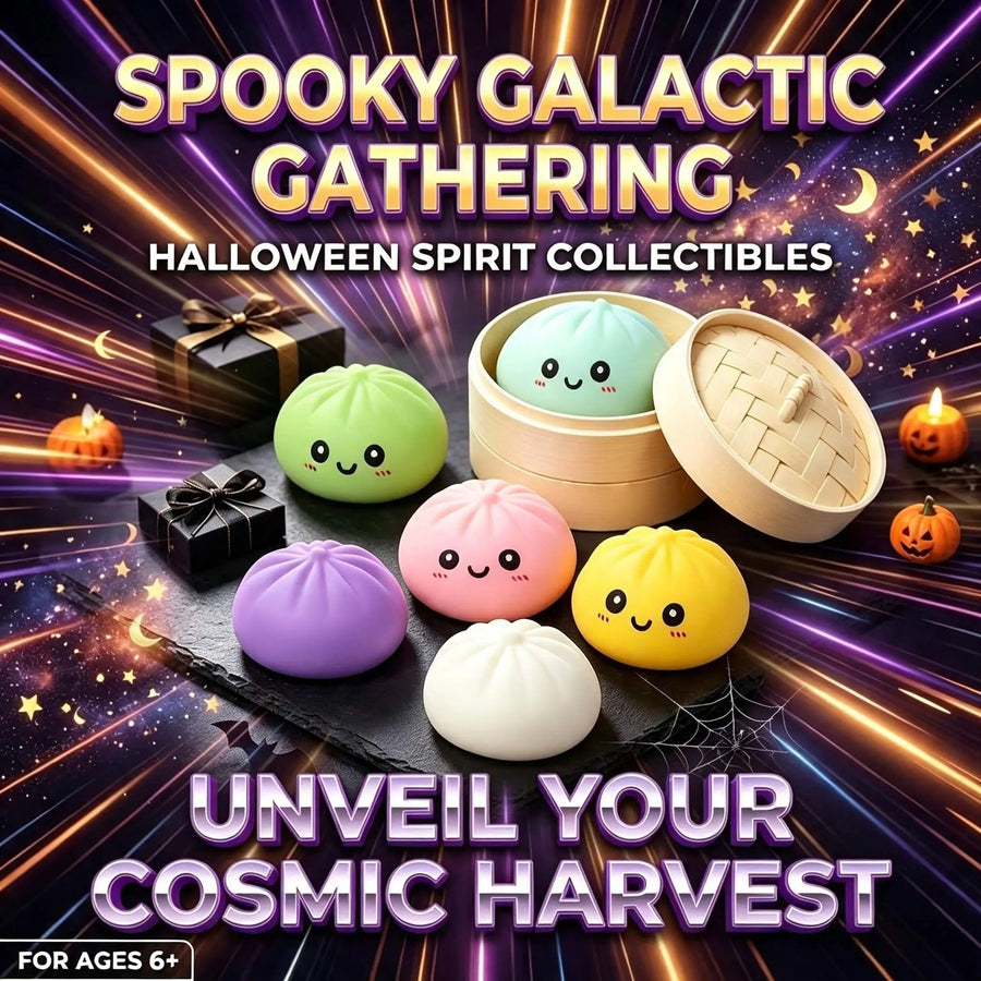 Halloween Bun Squishy Toy Set — product image