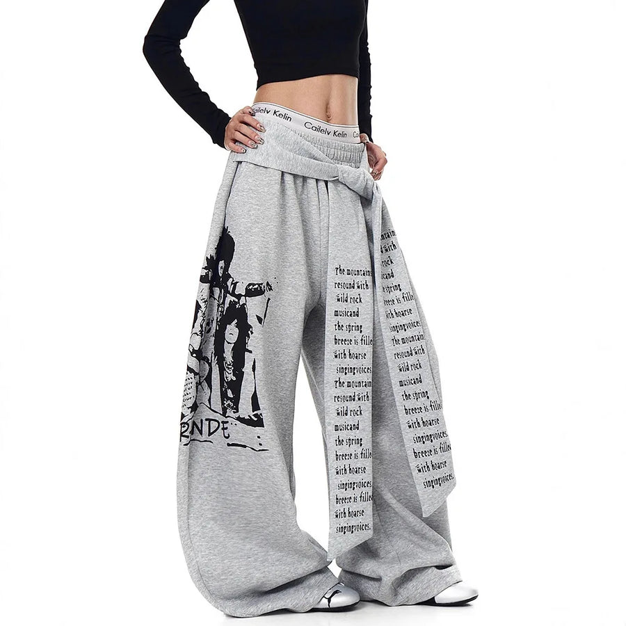 Men's Letter-Print Joggers — product image