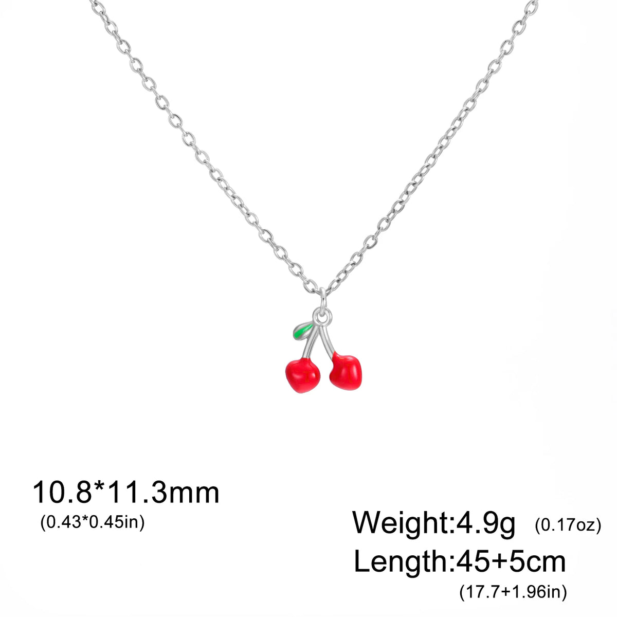 Cherry Pendant Necklace — view 13