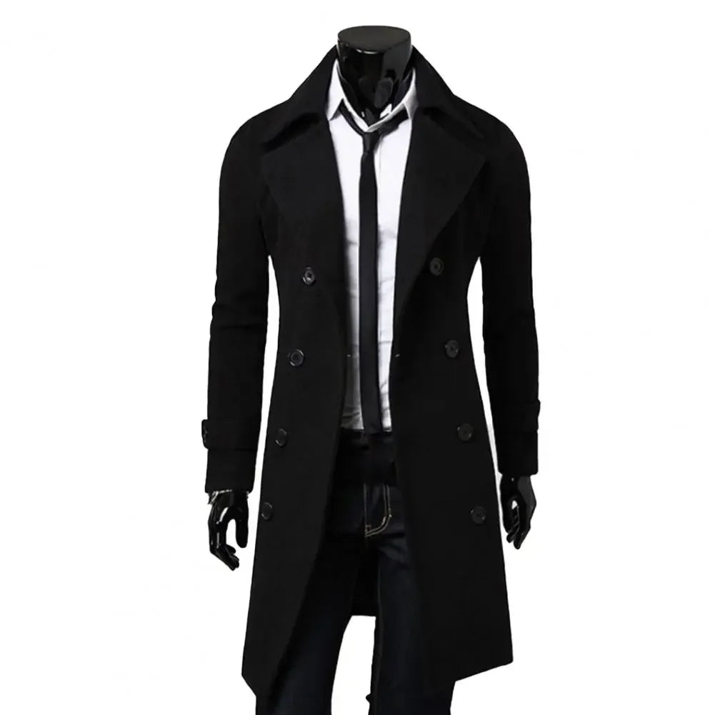 Men's Double-Breasted Trench Coat — view 7
