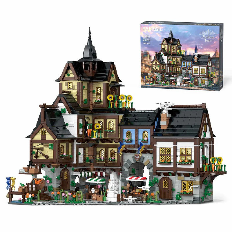 Medieval Town Building Set — view 7