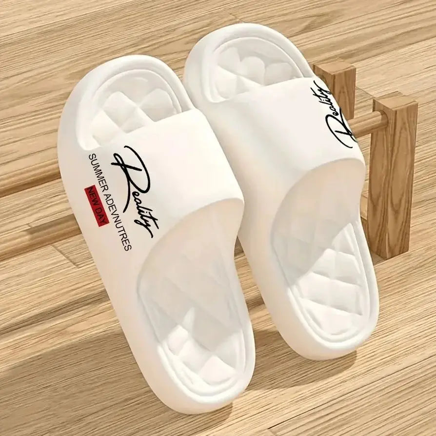 Outdoor Home Women's EVA Slippers,Lightweight Non-Slip Men's Sandals,Suitable for All Seasons,Women's Home Shoes,Indoor Slippers