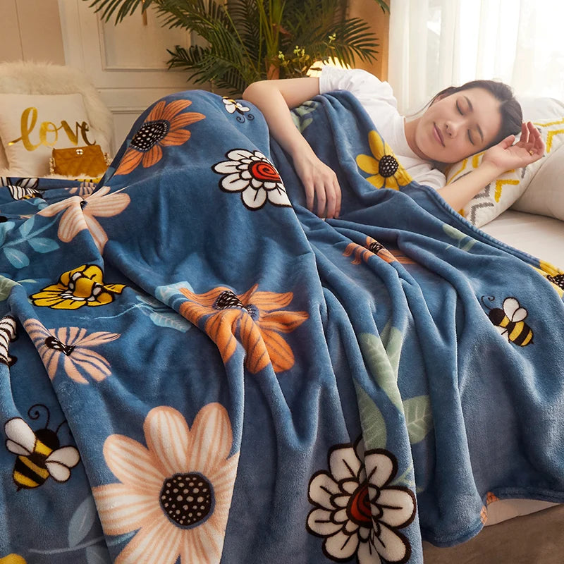 Lightweight Flannel Throw Blanket — product image
