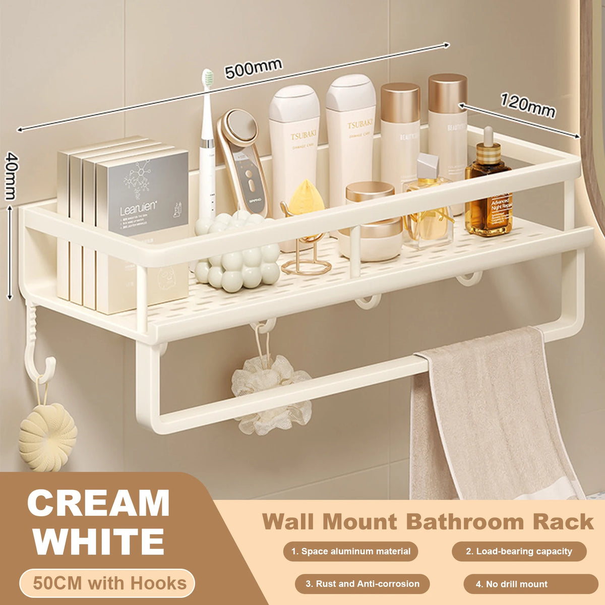 Bathroom Storage Shelf — view 8
