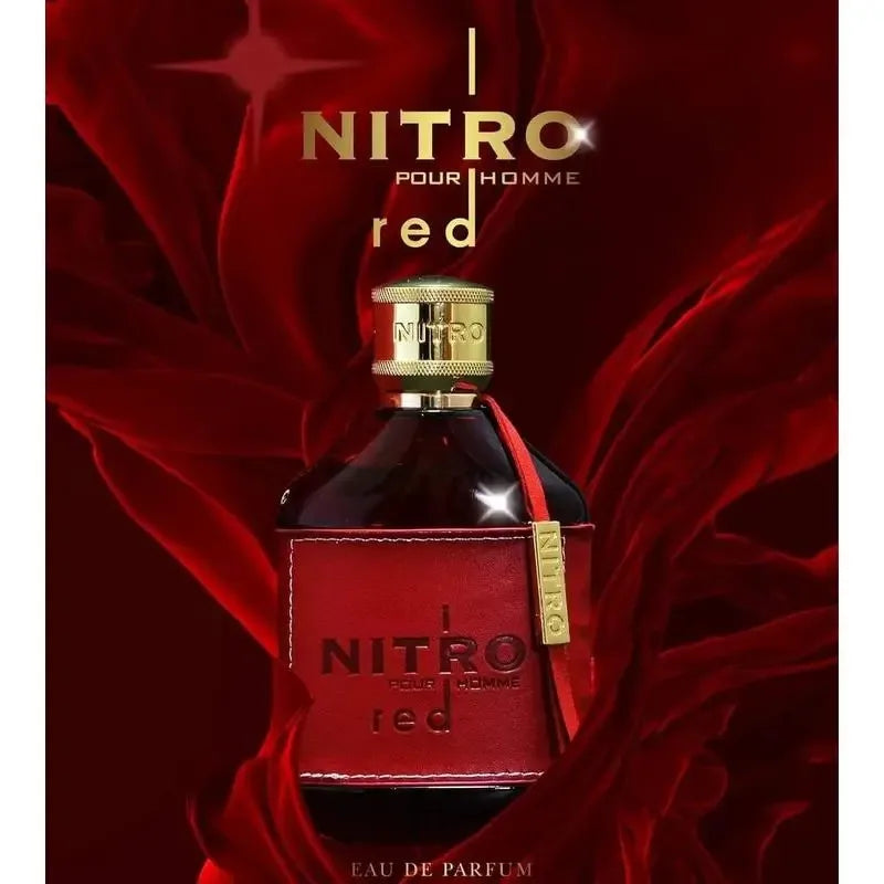 NITRO - 3.4 Ounces - Eau De Toilette - Men's Luxury Perfume - Fruit, Woody, Floral And Men's Spices - Long-lasting