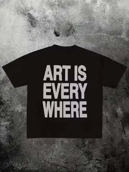 Art Is Everywhere Graphic T-Shirt