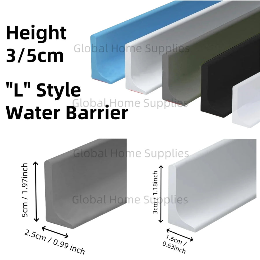 Flexible Shower Door Water Barrier — product image