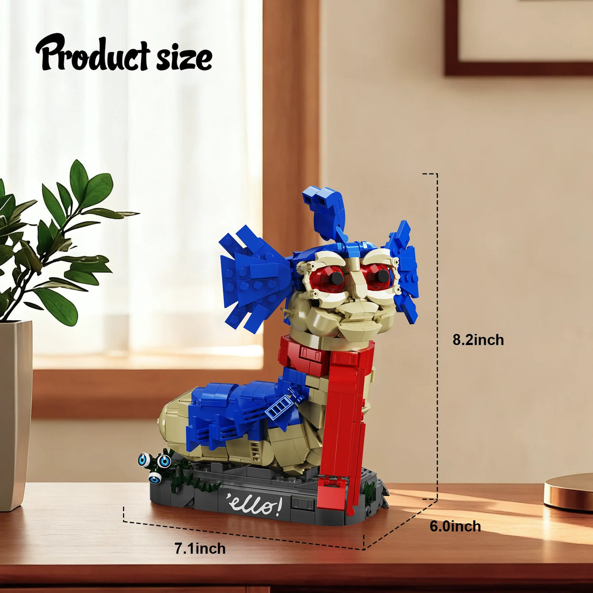 Fantasy Worm Creature Building Set — view 7