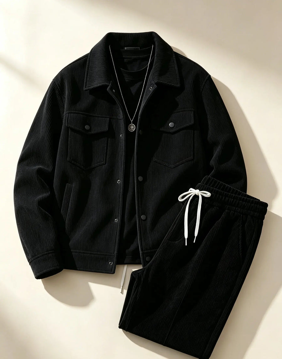 Men's Corduroy Jacket & Trouser Set — product image