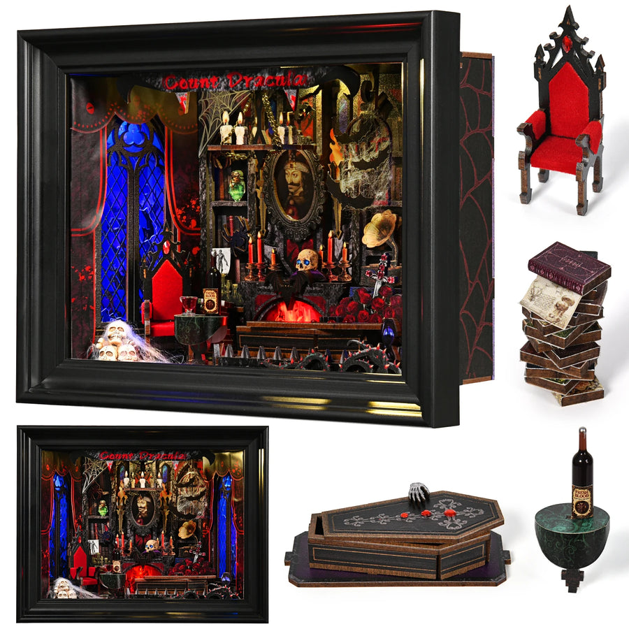 Light-Up Book Nook Kit — product image
