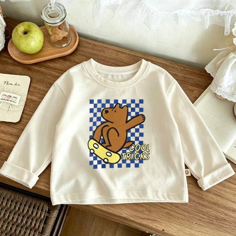 Kids' Printed Long-Sleeve T-Shirt — product image