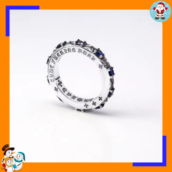 Vintage Cross-Flower Open Ring