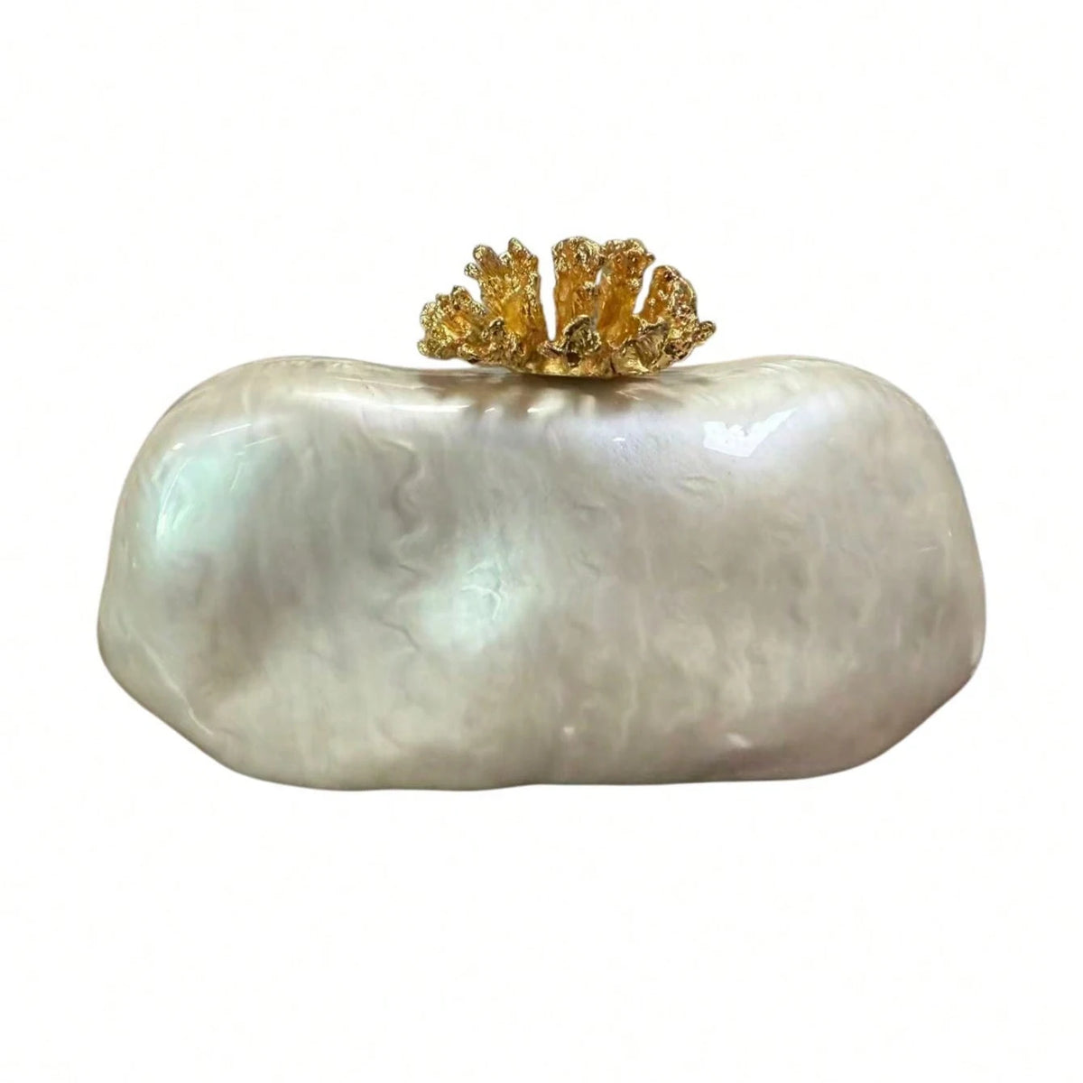Flower Shell Shoulder Clutch — view 9
