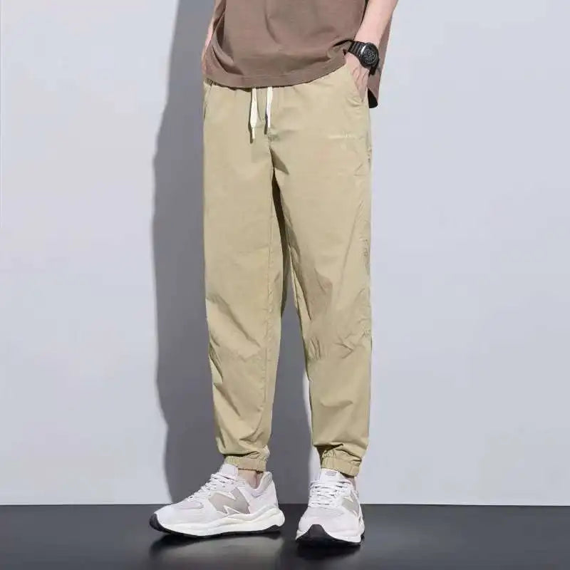 Men's Printed Drawstring Joggers — view 3