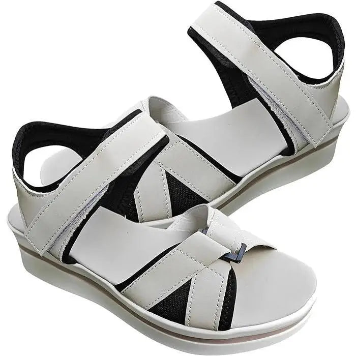 Open-Toe Platform Wedge Sandals — view 10