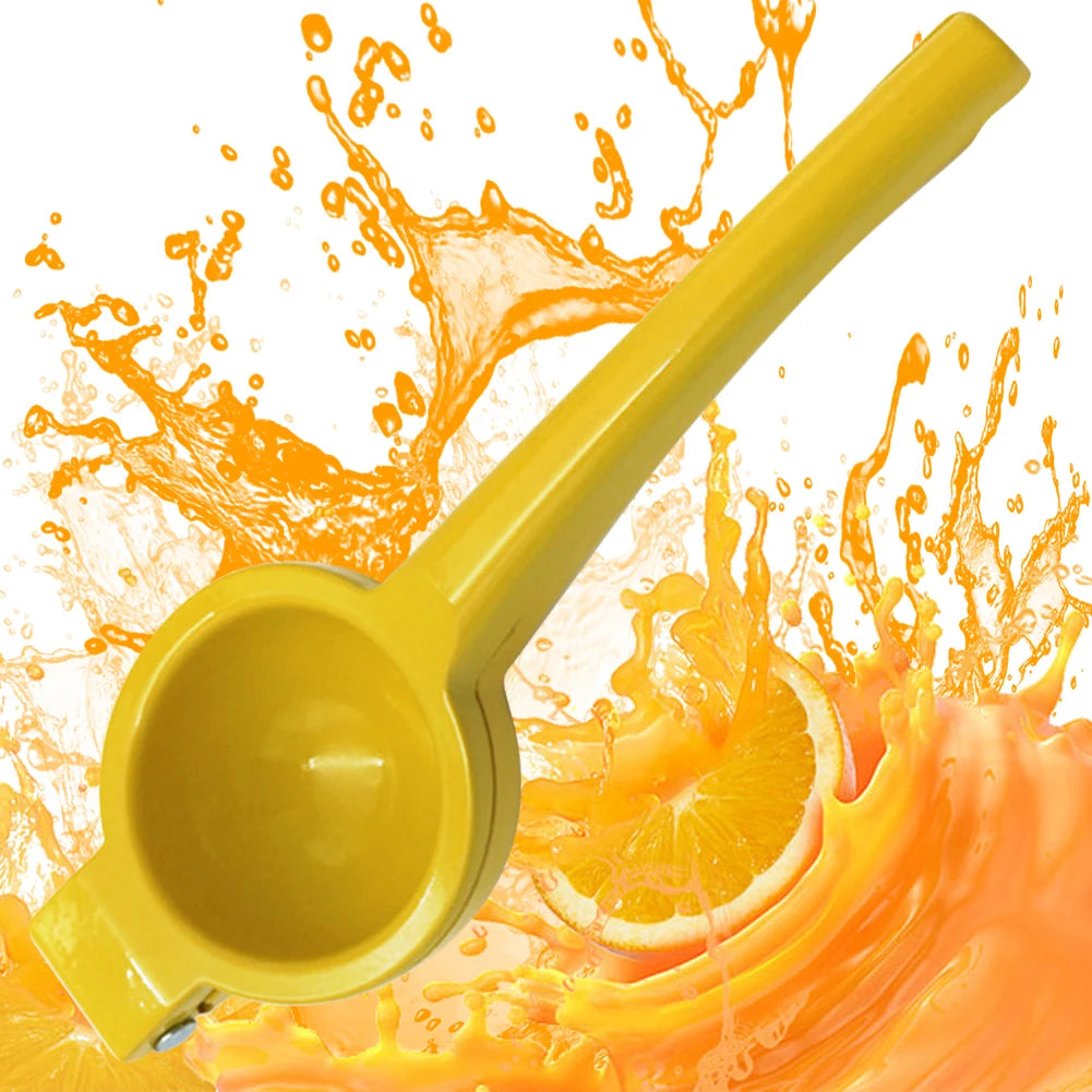 Home Manual Lemon Squeezer Lemon Squeezer Sturdy Hand Pressed Orange Fruit Juicer Aluminum Alloy Portable Practical Kitchen Tool