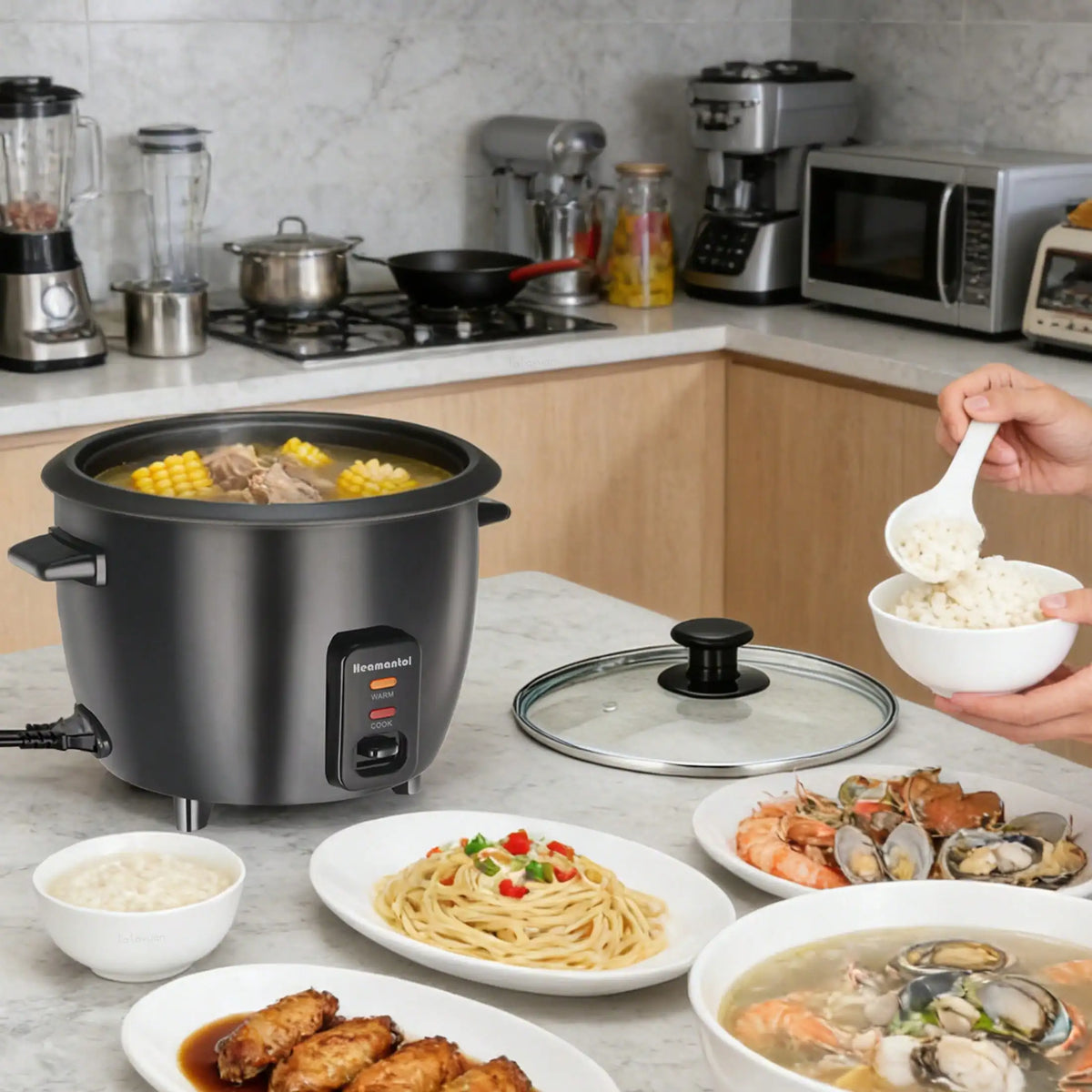 Compact Mini Rice Cooker — view 7