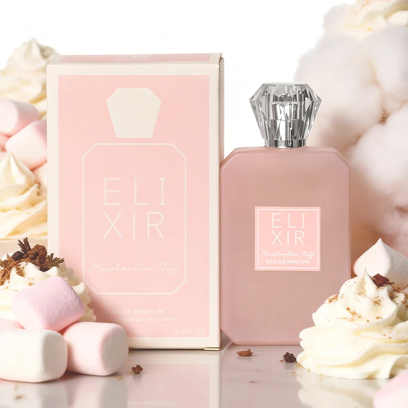 3.4fl Oz Eau De Parfum Spray,Strawberry,Marshmallow and Vanilla Perfume For Women Long Lasting,Perfect For Dating, Daily Life