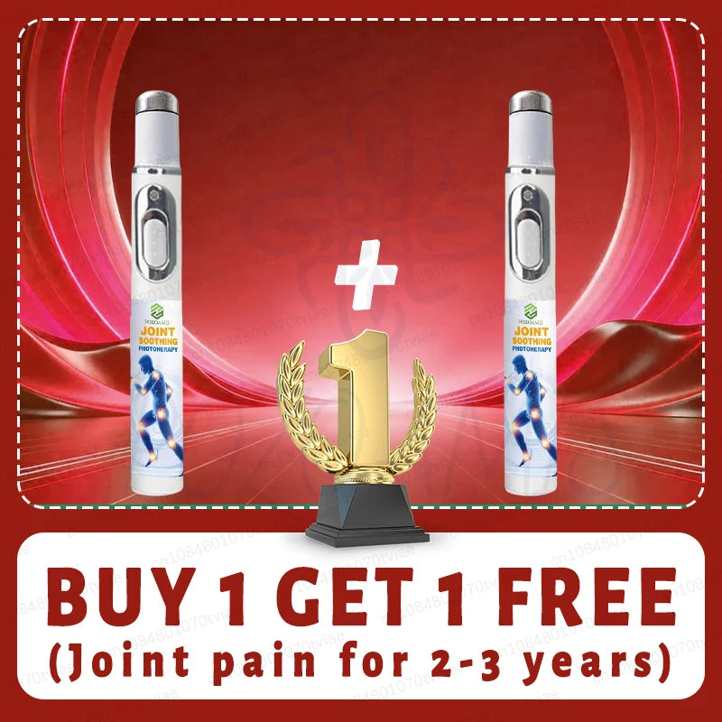 Blue light therapy relieves discomfort in hands, knees, and the whole body; suitable for everyone.