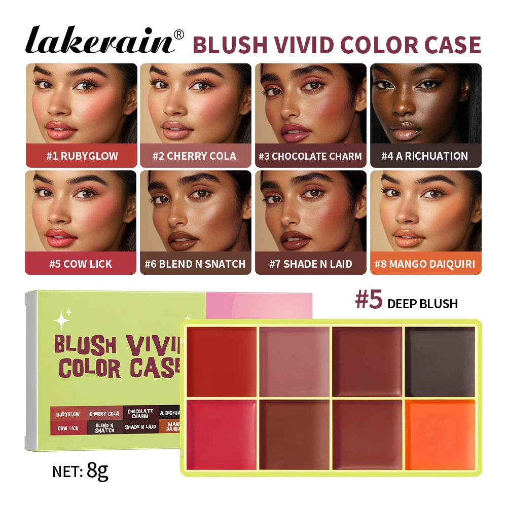 Lakerain 8-Color Blush & Contour Palette — view 9
