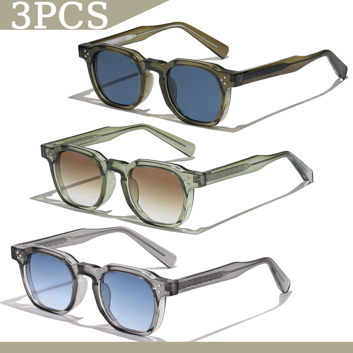 Retro Square Sunglasses — view 10