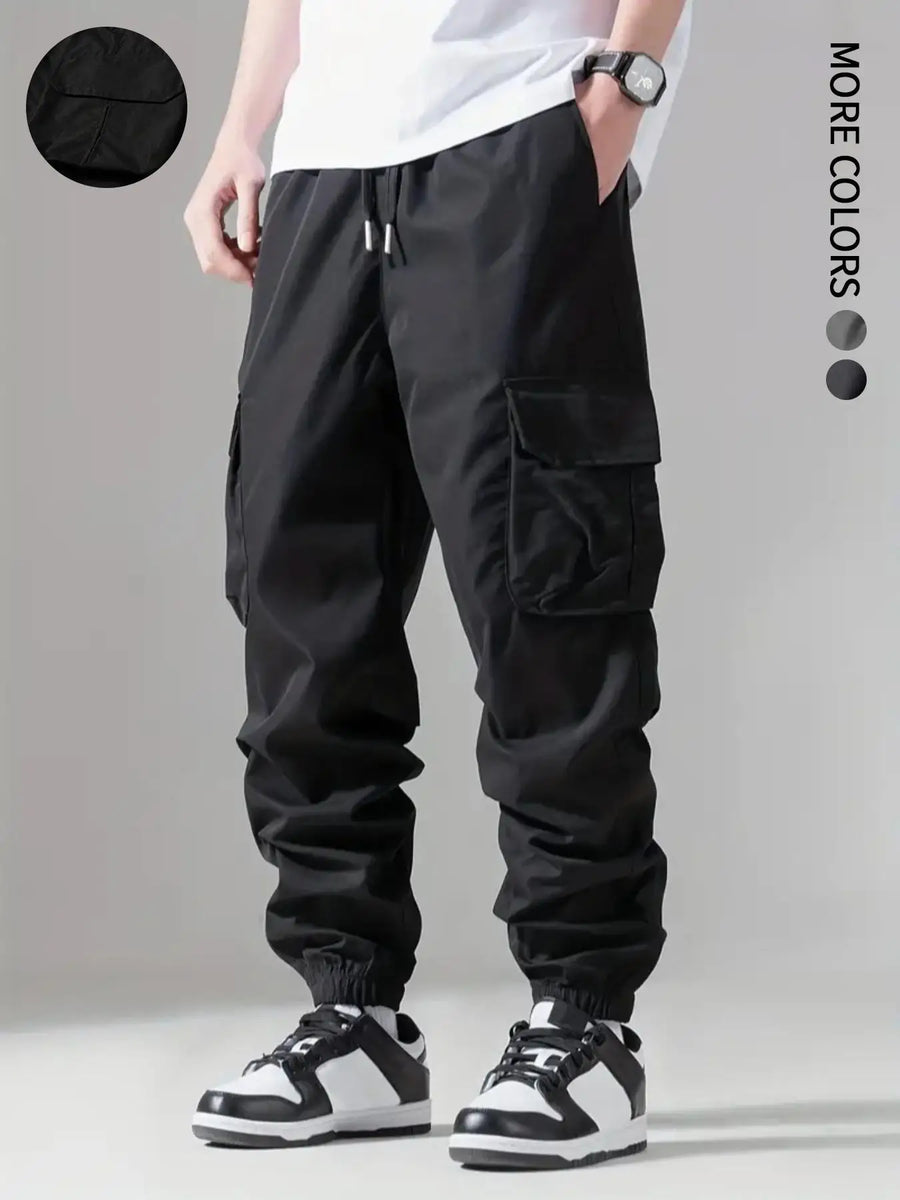 Men's Cropped Casual Trousers — product image