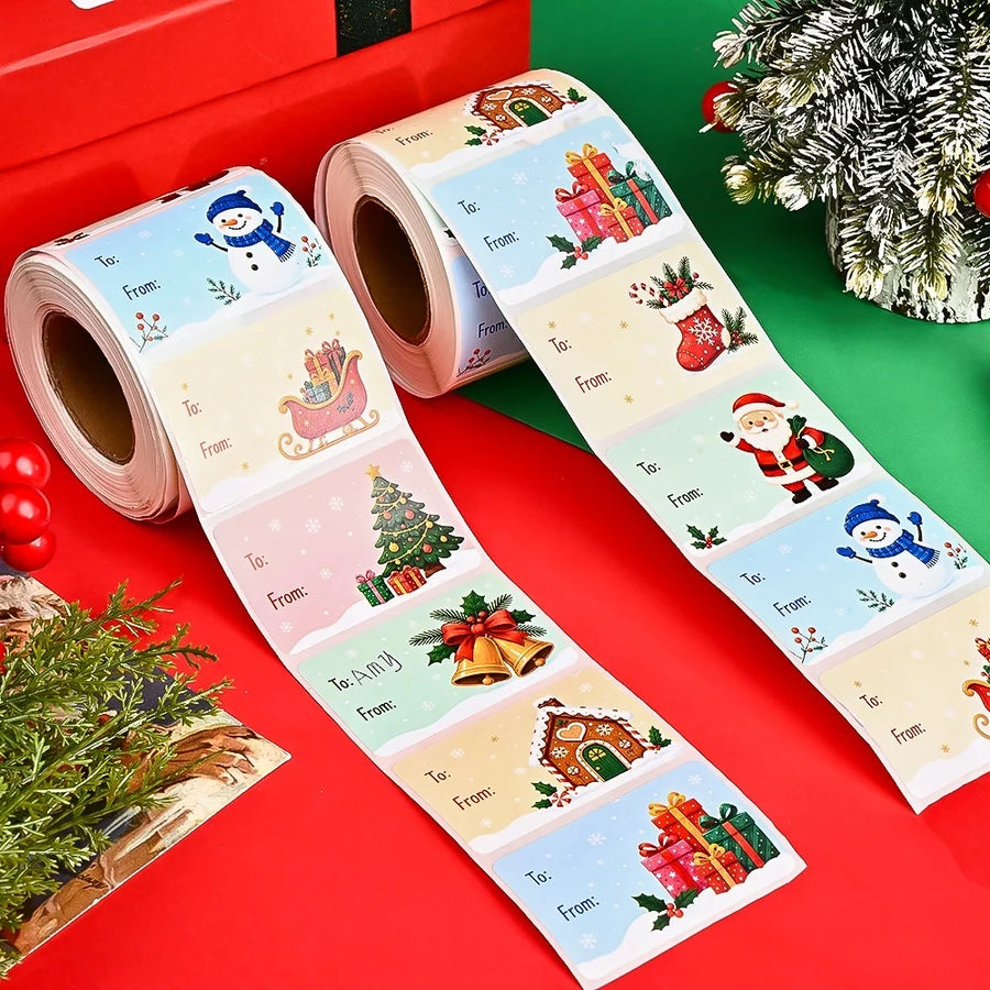 Christmas Gift Label Stickers — product image