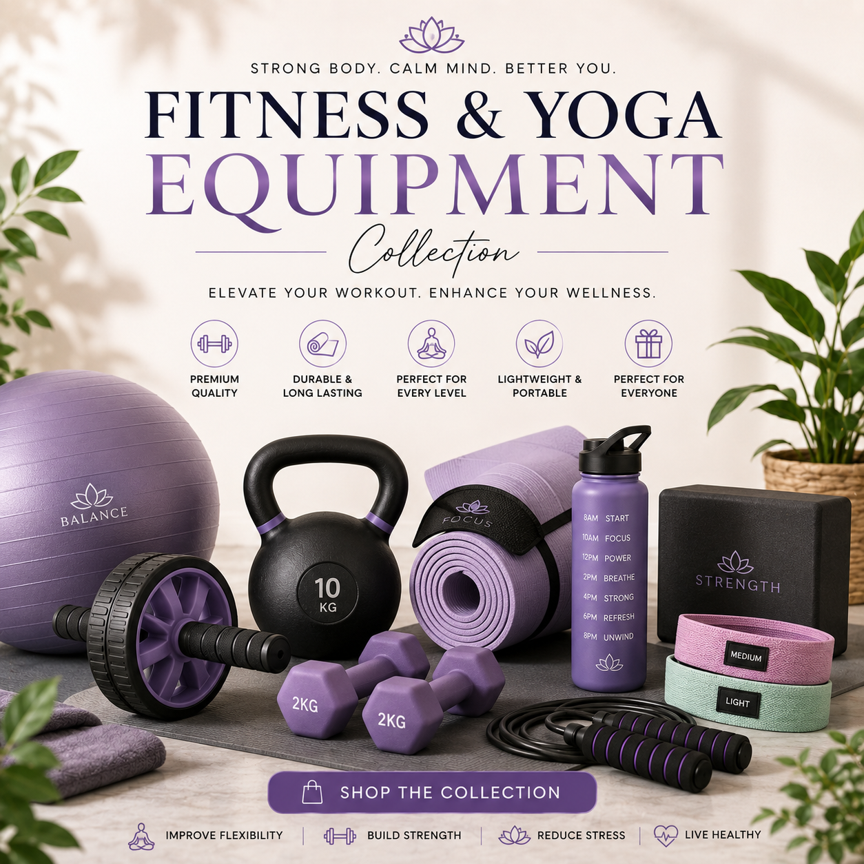 Fitness & Yoga Equipment