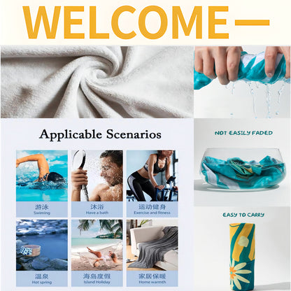 Fashion G-Guess-s Bath Towel Microfiber Soft Water Absorbing Breathable For Girl Kids Decorative Cartoon Beach Towel