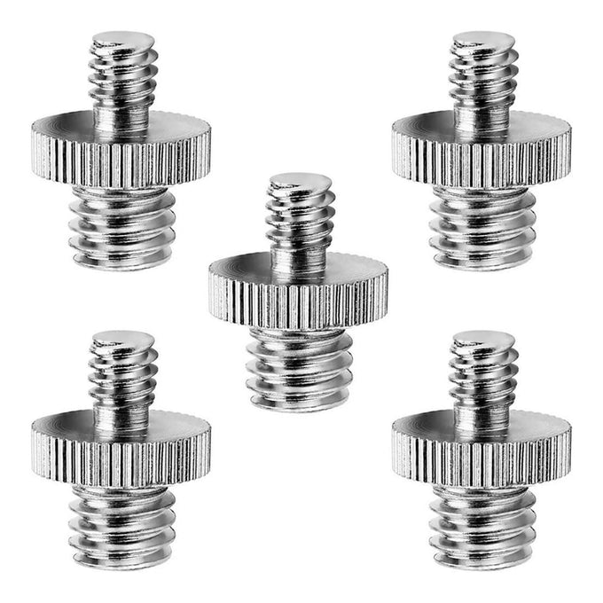5 Core 3/8 to 1/4 Adapter 5Pcs Camera Mount Durable Tripod Screw