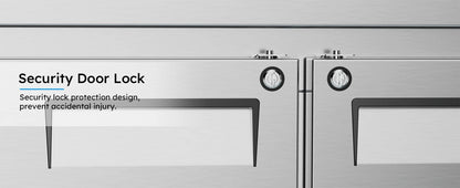 48" Refrigerated Prep Table 20 Cu.Ft Commercial Sandwich Refrigerator Stainless Steel Pizza Salad & Sandwich Workstation 12 Pans